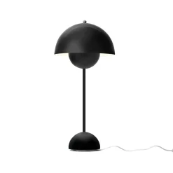 &Tradition Lámparas De Escritorio<Lámpara de mesa FlowerPot VP3, mate Negro