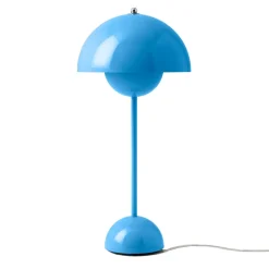 &Tradition Lámparas De Escritorio<Lámpara de mesa FlowerPot VP3, Swim blue Azul