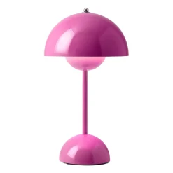 &Tradition Lámpara de mesa Flowerpot portable VP9, Tangy pink Rosa Clearance