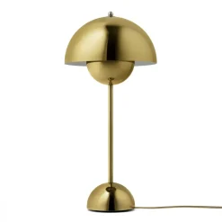 &Tradition Lámparas De Escritorio<Lámpara de mesa FlowerPot VP3, Brass-plated Color dorado