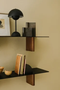 &Tradition Lámparas Portátiles|Lámparas De Mesa Y Escritorio<Lámpara de mesa Flowerpot portable VP9, Matt black Negro