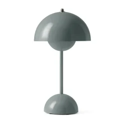 &Tradition Lámparas Portátiles|Lámparas De Mesa Y Escritorio<Lámpara de mesa Flowerpot portable VP9, Stone blue Azul