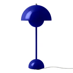 &Tradition Lámpara de mesa FlowerPot VP3, Cobalt blue Azul Hot