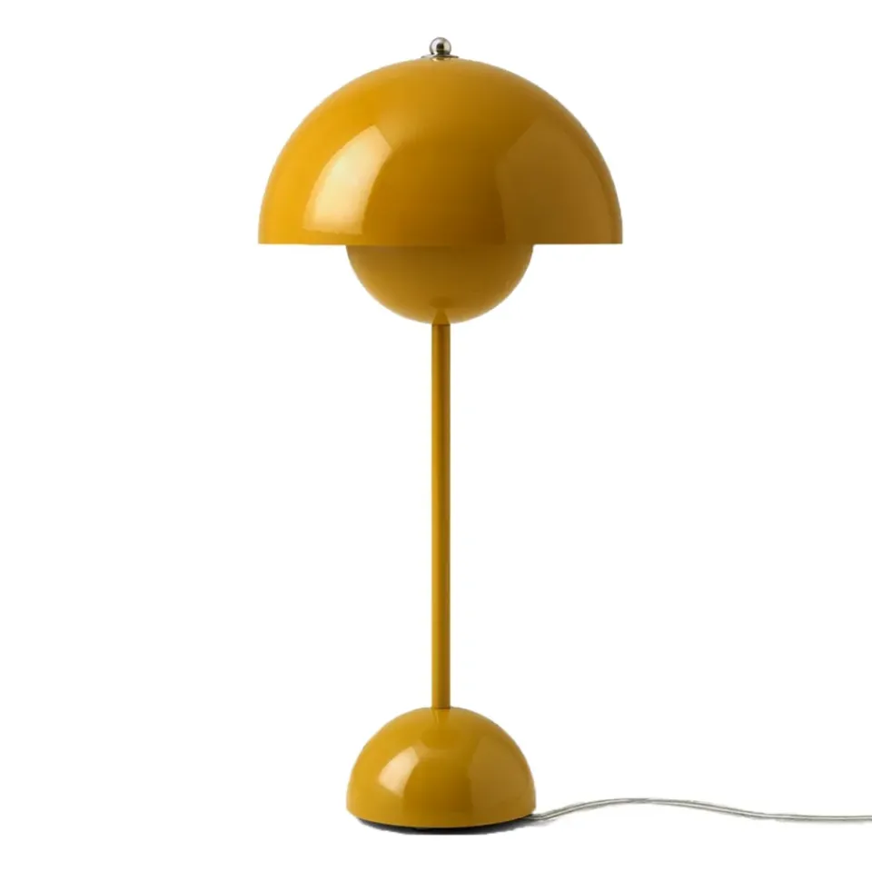 &Tradition Lámpara de mesa FlowerPot VP3, mostaza Amarillo Best