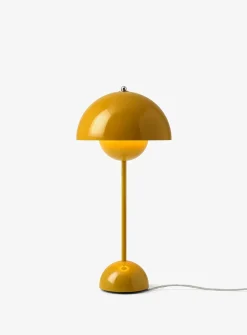 &Tradition Lámpara de mesa FlowerPot VP3, mostaza Amarillo Best