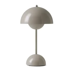 &Tradition Lámpara de mesa Flowerpot portable VP9, Grey beige BeigeGris Online