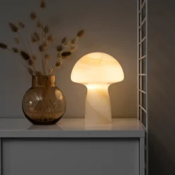 Globen Lighting Lámpara de mesa Fungo , 20 cm Beige Outlet