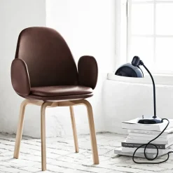Fritz Hansen Lámparas De Escritorio<Lámpara de mesa Kaiser Idell 6556-T, Black Negro