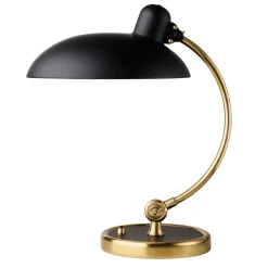 Fritz Hansen Lámpara de mesa Kaiser Idell 6631-T Luxus latón, mate Negro Outlet