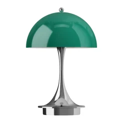 Louis Poulsen Lámpara de mesa Panthella 160 Portable v3, Original Opal Green Verde Online