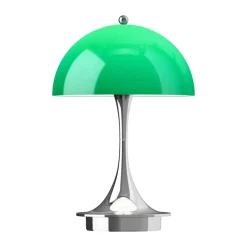 Louis Poulsen Lámpara de mesa Panthella 160 Portable v3, Original Opal Green Verde Online
