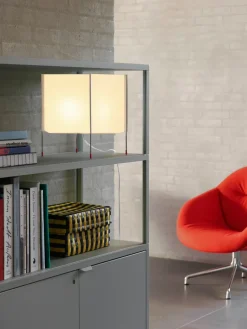 HAY Lámpara de mesa Paper Cube, Blanco Hot