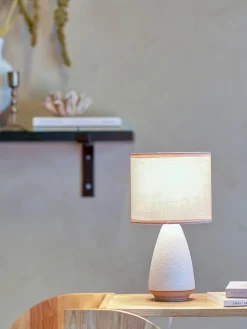 Bloomingville Lámparas De Mesa Y Escritorio<Lámpara de mesa Paprica 27,5 cm, Blanco