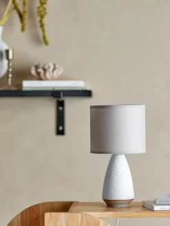 Bloomingville Lámparas De Mesa Y Escritorio<Lámpara de mesa Paprica 27,5 cm, Blanco