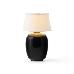 Audo Copenhagen Lámpara de mesa portable Torso, Black Negro Hot