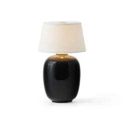 Audo Copenhagen Lámpara de mesa portable Torso, Black Negro Hot