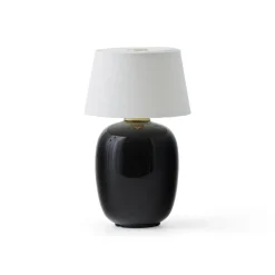 Audo Copenhagen Lámpara de mesa portable Torso, Black Negro Hot