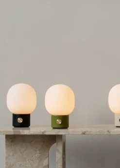 Audo Copenhagen Lámparas De Cama|Lámparas Portátiles<Lámpara de mesa portatil JWDA, Dusty green Verde