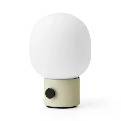 Audo Copenhagen Lámpara de mesa portatil JWDA, Alabaster white Blanco Outlet