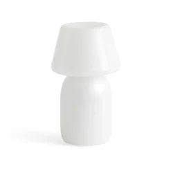 HAY Lámpara de mesa portátil Apollo, Blanco Hot