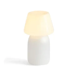 HAY Lámpara de mesa portátil Apollo, Blanco Hot