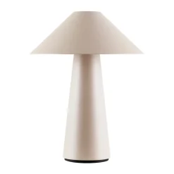 Globen Lighting Lámpara de mesa portátil Cannes, Mud Beige Outlet