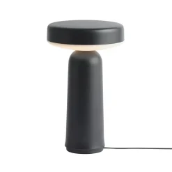 Muuto Lámpara de mesa portátil Ease 21,5 cm, Black Negro Online