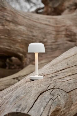 Scandi Living Lámparas Portátiles<Lámpara de mesa portátil Halo 25,5 cm, White Blanco