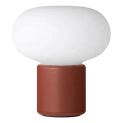 New Works Lámparas Portátiles<Lámpara de mesa portátil Karl-Johan, Earth red Rojo