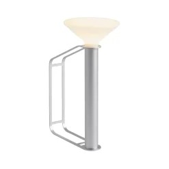 Muuto Lámpara de mesa portátil Piton, Aluminio Plateado Online