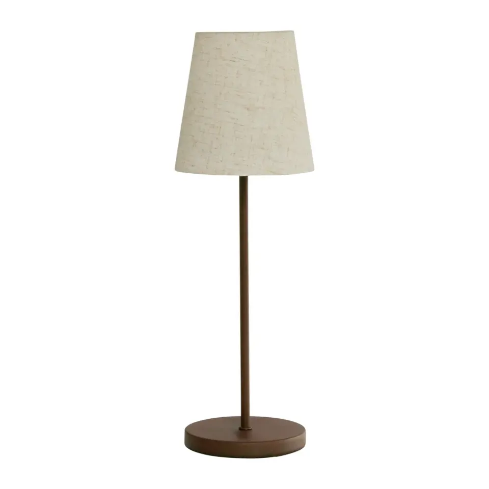 Watt & Veke Lámpara de mesa portátil Tyra Ø14 cm, Coffee Marrón