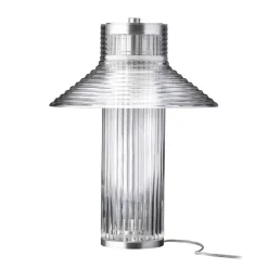 FDB Møbler Lámpara de mesa U14 Sletterhage, Aluminium Plateado Best
