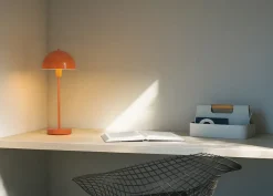 Herstal Lámpara de mesa Vienda, Mandarina Naranja Sale