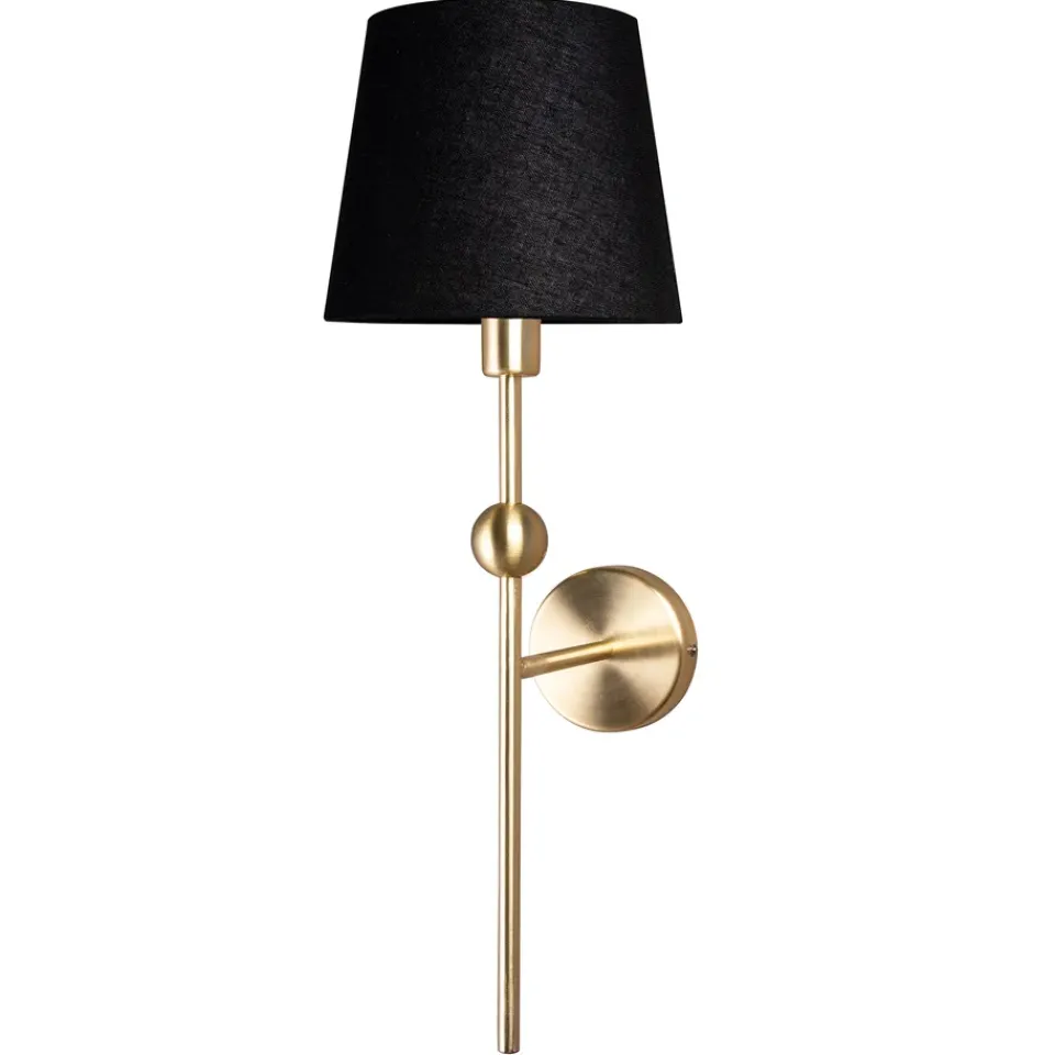 Globen Lighting Lámpara de pared Astrid, latón cepillado Color dorado Clearance