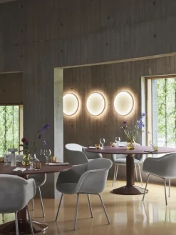 Muuto Lámparas De Pared<Lámpara de pared Calm Ø50 cm, White/Grey BlancoGris