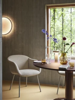 Muuto Lámparas De Pared<Lámpara de pared Calm Ø50 cm, White/Grey BlancoGris