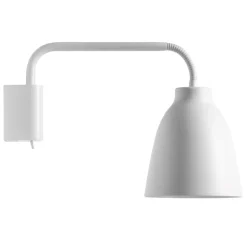 Fritz Hansen Lámparas De Lectura|Lámparas De Cama<Lámpara de pared Caravaggio Read, White Blanco