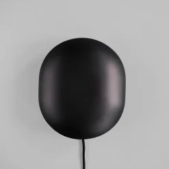 101 Copenhagen Lámparas De Cama<Lámpara de pared Clam 26 cm, Burned black Negro