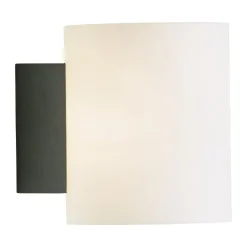 Herstal Lámparas De Lectura|Lámparas De Pared<Lámpara de pared Evoke S, Antracita-vidrio opalino Negro