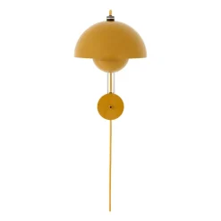 &Tradition Lámparas De Lectura|Lámparas De Cama<Lámpara de pared Flowerpot VP8, Mustard Amarillo