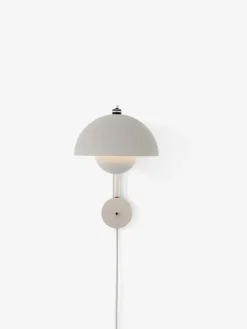 &Tradition Lámparas De Cama<Lámpara de pared Flowerpot VP8, Matt light grey Gris