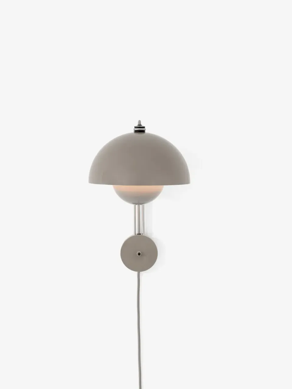 &Tradition Lámpara de pared Flowerpot VP8, Grey Beige New