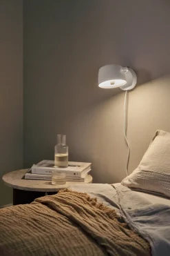 Scandi Living Lámpara de pared Halo Ø16 cm, White Blanco Sale