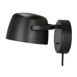 Scandi Living Lámparas De Cama<Lámpara de pared Halo Ø16 cm, Black Negro