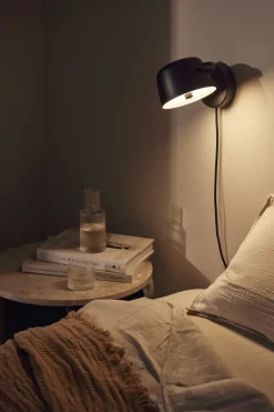Scandi Living Lámparas De Cama<Lámpara de pared Halo Ø16 cm, Black Negro