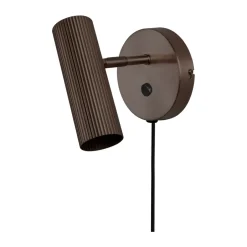Globen Lighting Lámpara de pared Hubble, Bronce Marrón Clearance