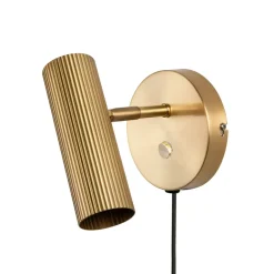 Globen Lighting Lámpara de pared Hubble, latón cepillado Color dorado Best