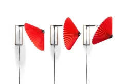 HAY Lámparas De Pared<Lámpara de pared Matin wall Ø30 cm, Bright red shade Rojo
