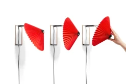 HAY Lámparas De Pared<Lámpara de pared Matin wall Ø30 cm, Bright red shade Rojo