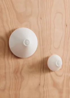 HAY Lámparas De Lectura|Lámparas De Pared<Lámpara de pared Ono Flush Mount Ø20 cm, Opal acrylic Blanco